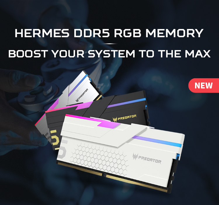 Predator Hermes DDR5 RGB 8000 MHz